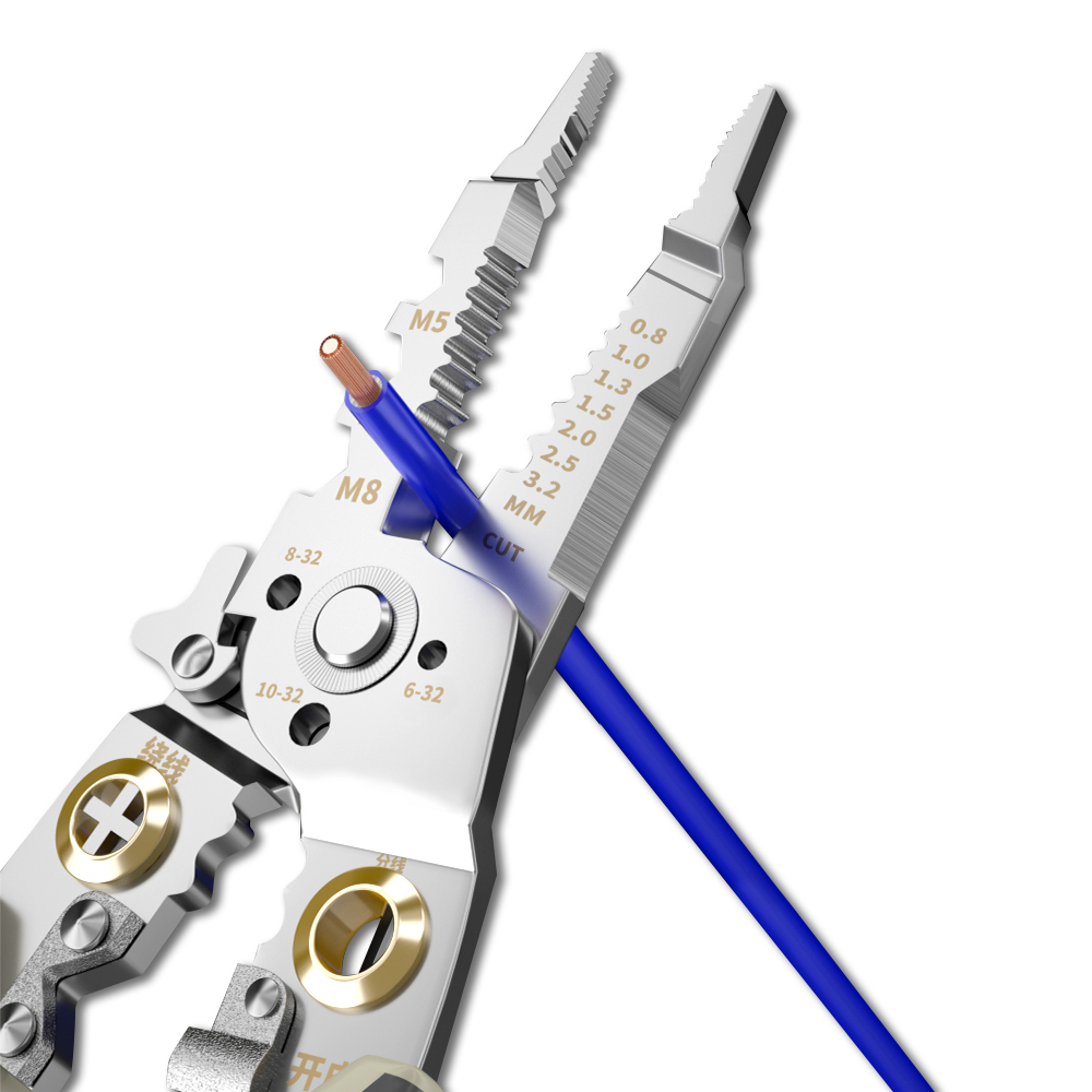21-in-1 Wire Stripper Crimper, - Pliers 评论和价格