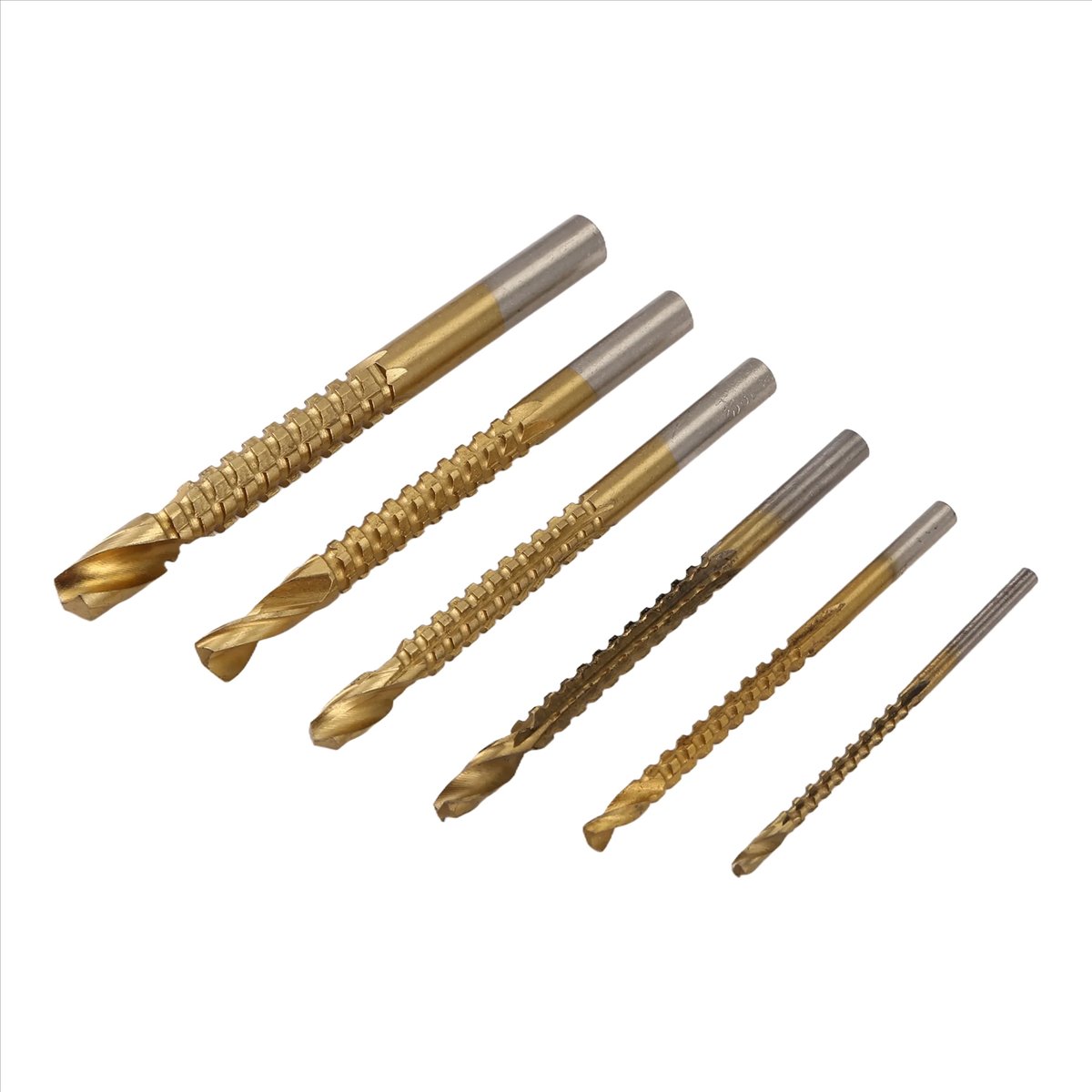 A77K 6Pcs Titanium Drill Saw B - Hacksaw 评论和价格
