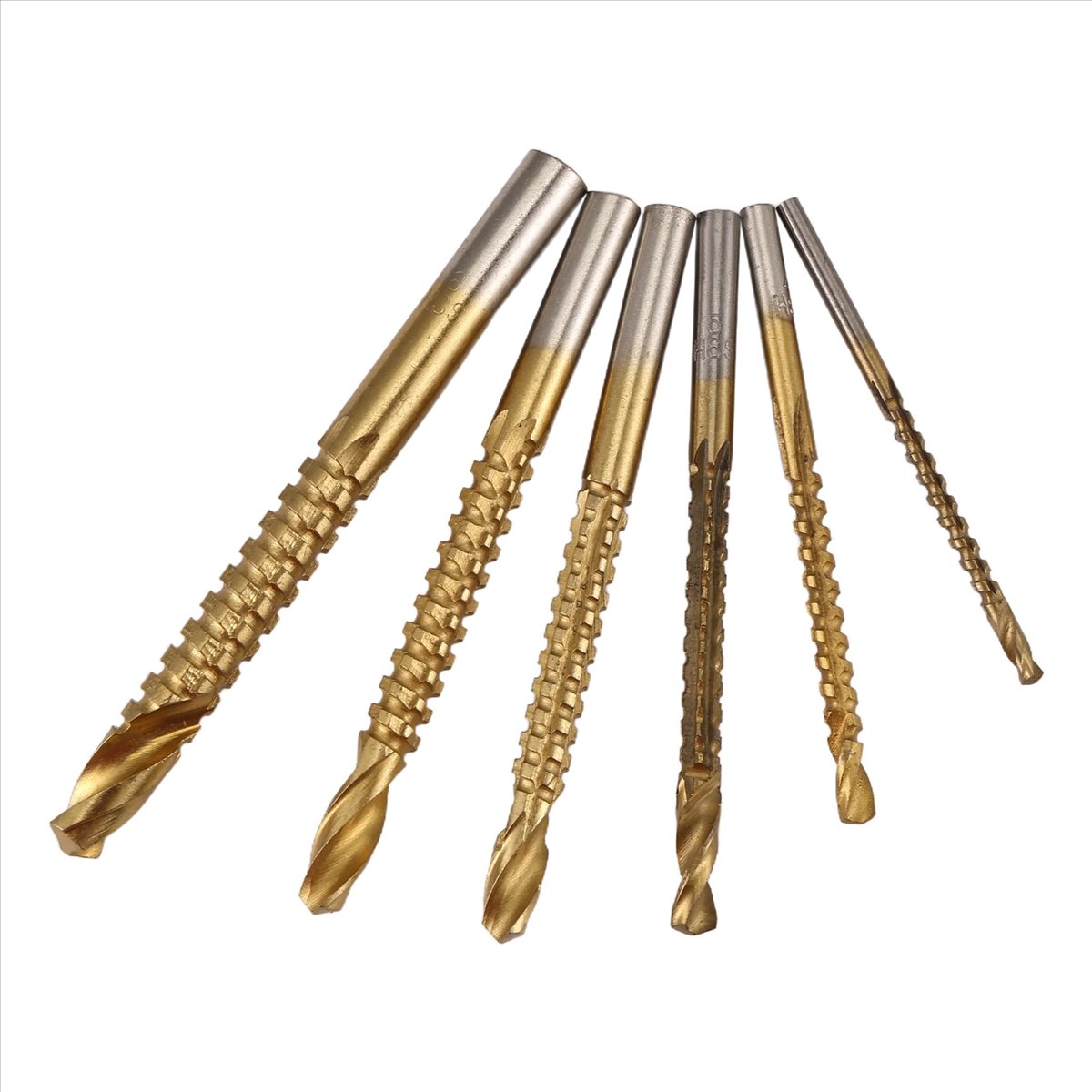 A77K 6Pcs Titanium Drill Saw B - Hacksaw 评论和价格