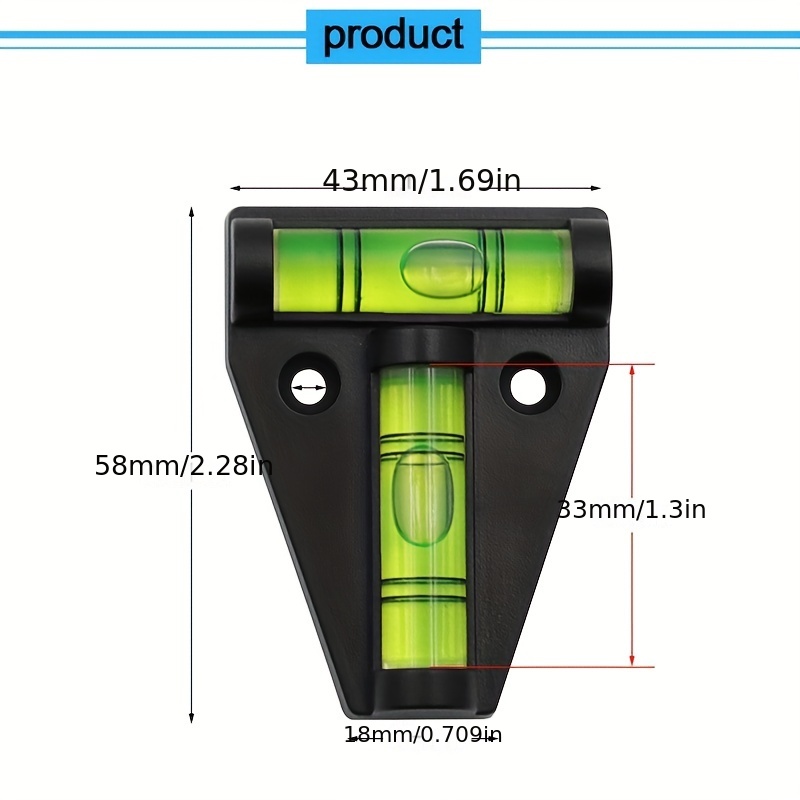 Horizontal Bubble Triangle Lev - Spirit Level 评论和价格