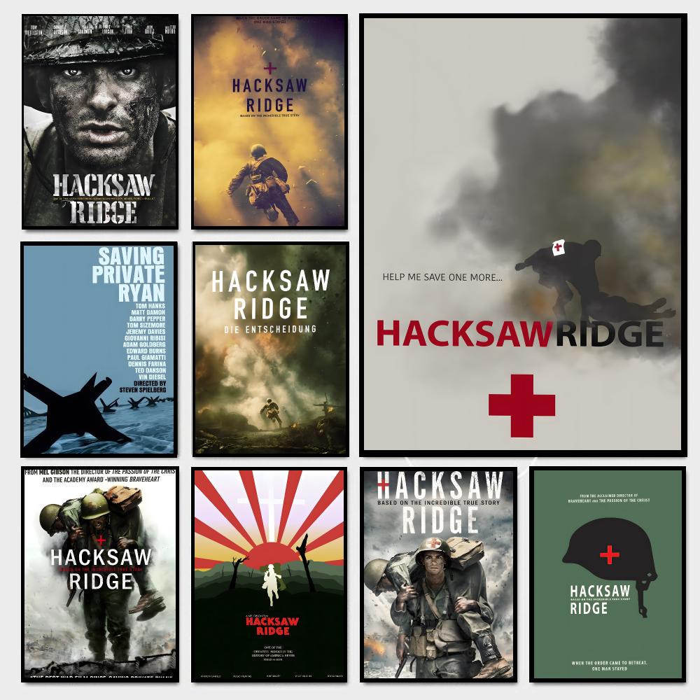 Movies Retro War Hacksaw Ridge - Hacksaw 评论和价格