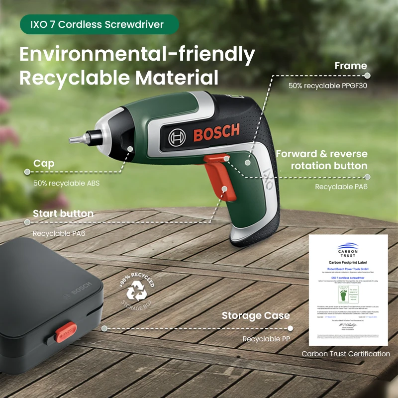 Bosch IXO 7 Cordless Screwdriv - Screwdriver Set 评论和价格