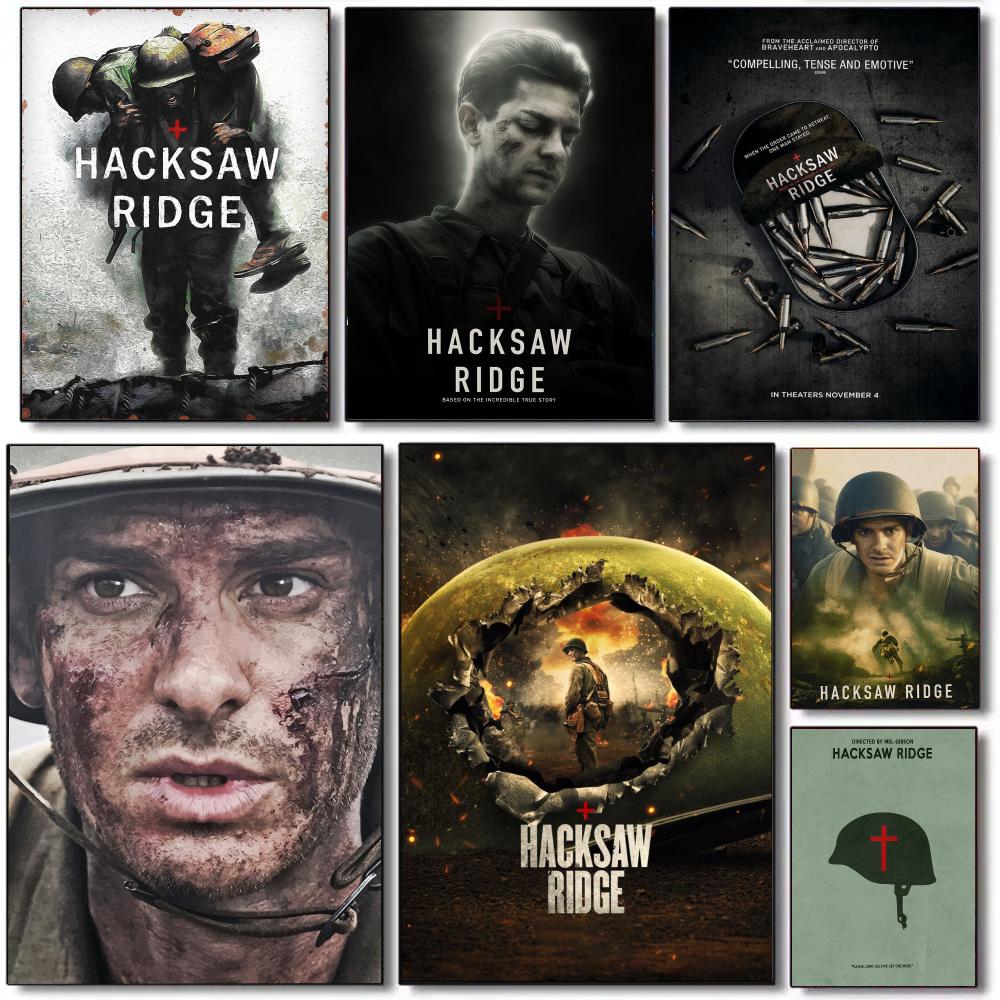 Moive Hacksaw Ridge Poster HD  - Hacksaw 评论和价格