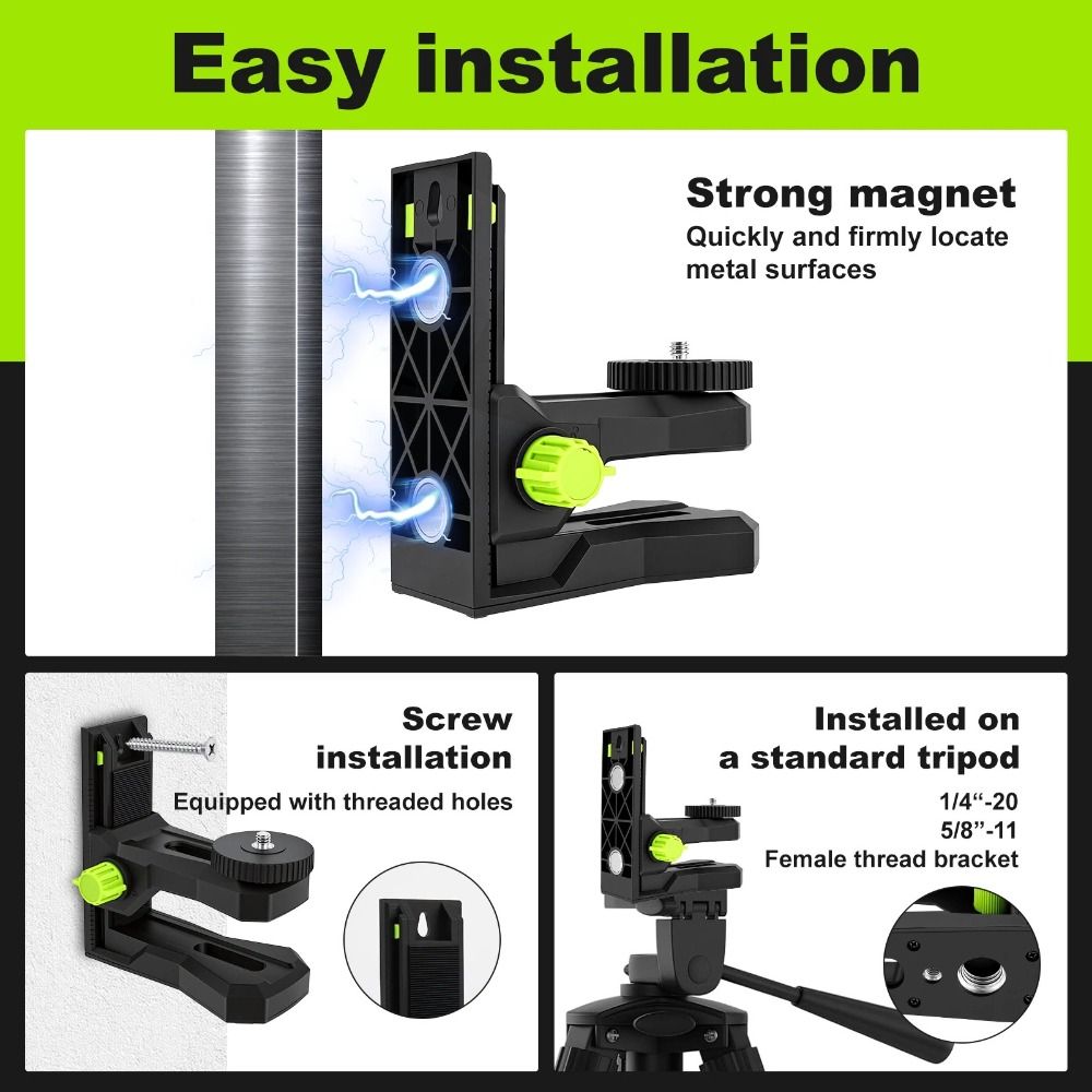 ABS Laser Level Bracket L-Shap - Spirit Level 评论和价格