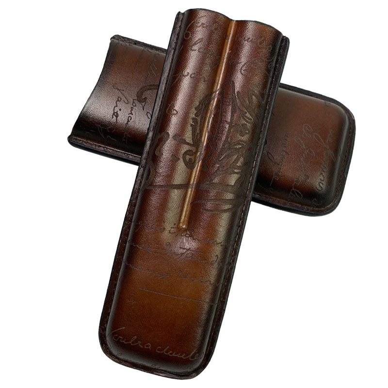 Leather Cigar Case Portable Tr - Tool Bag 评论和价格